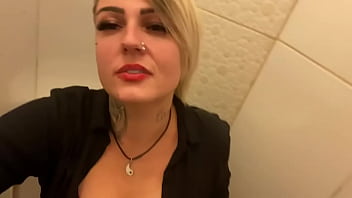 donna having sex in bathroom