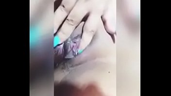 girl playing with wet pussy